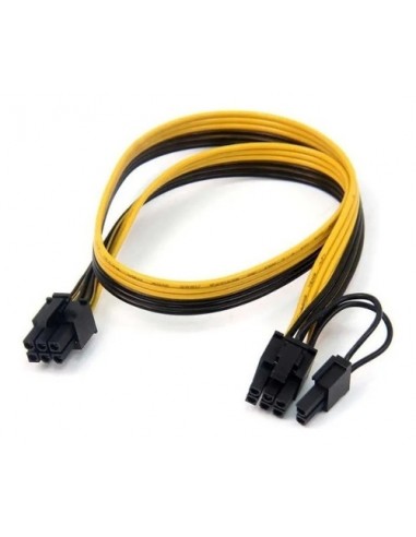 673609-MLA47516269719_092021,Cable Breakout Board Pcie 6 A 8 Pin (6+2) 50cm Rig Minería 