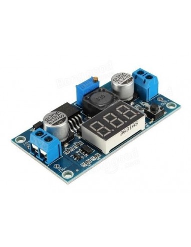 631658-MLA31021052975_062019,Fuente Dc-dc Lm2596 Voltimetro Display Step Down Pcb