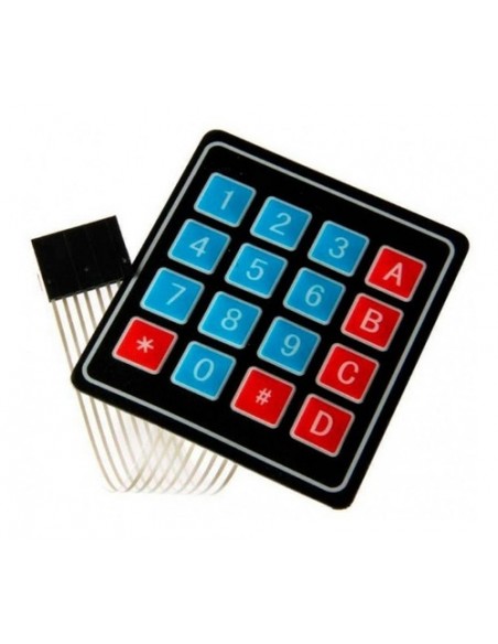 998778-MLA46797325567_072021,Teclado Matricial De Membrana Keyboard 4x4