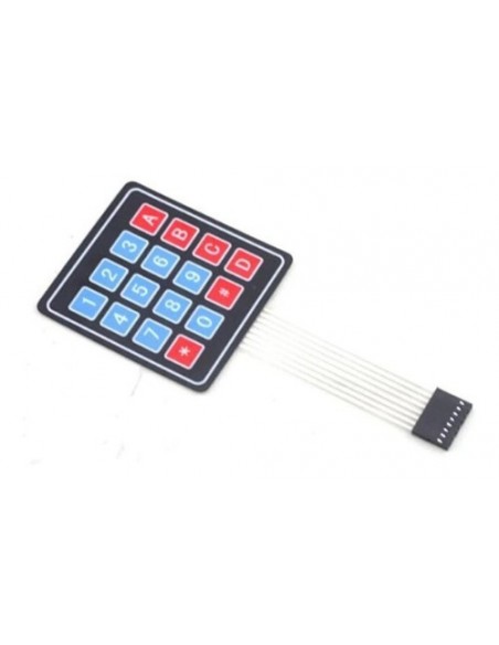 612010-MLA46797297880_072021,Teclado Matricial De Membrana Keyboard 4x4