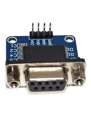 643847-MLA46752895277_072021,Modulo Conector Max3232 Rs232 Serial Port Ttl Converter Db9