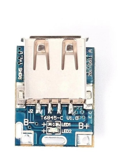 643008-MLA47795957155_102021,Cargador Bateria Litio Ion Y Step Up 5v Powerbank 1a 