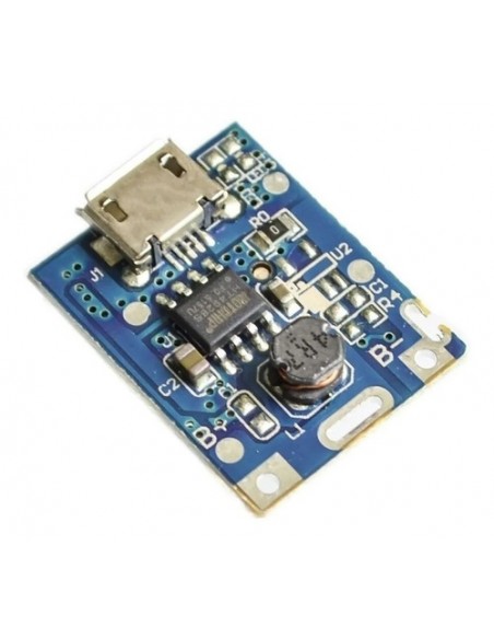 691665-MLA47795855991_102021,Cargador Bateria Litio Ion Y Step Up 5v Powerbank 1a 