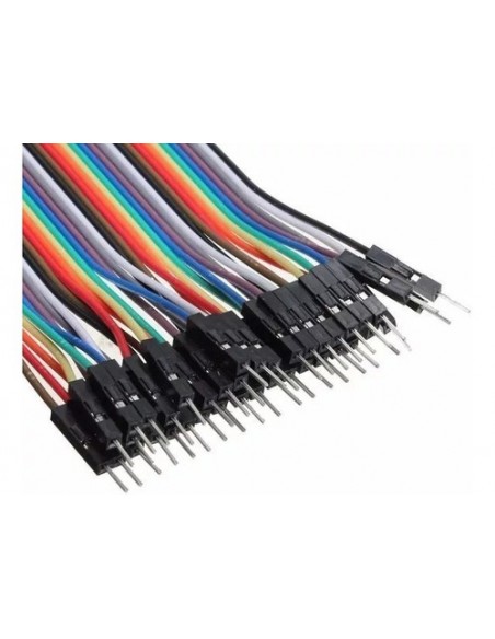 697355-MLA31024091967_062019,Pack 40 Cables Macho Macho 30cm Dupont 