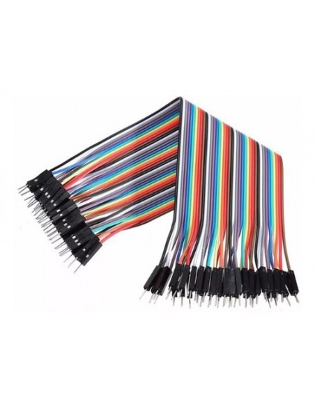 626851-MLA31024103672_062019,Pack 40 Cables Macho Macho 30cm Dupont 
