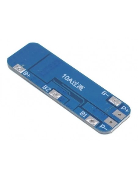 642576-MLA42736640668_072020,Modulo Placa Protección Cargador 3 Celdas 18650 10a