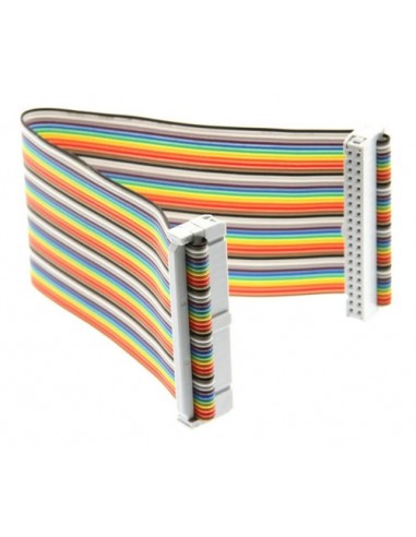 689936-MLA42737172975_072020,Cable Plano Generico 40 Pin Gpio Colores Raspberry