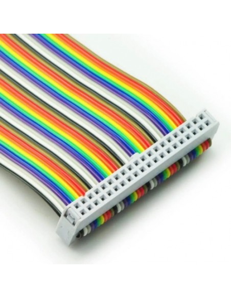 799857-MLA42737195598_072020,Cable Plano Generico 40 Pin Gpio Colores Raspberry