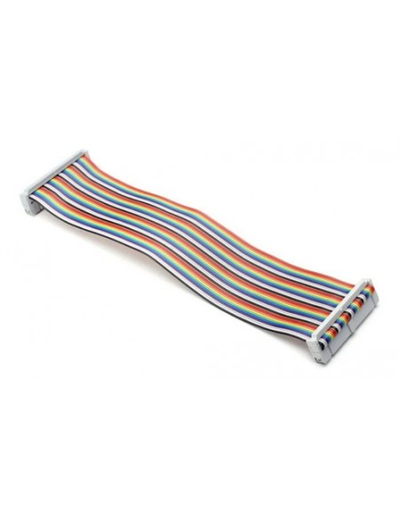 680398-MLA42737207485_072020,Cable Plano Generico 40 Pin Gpio Colores Raspberry