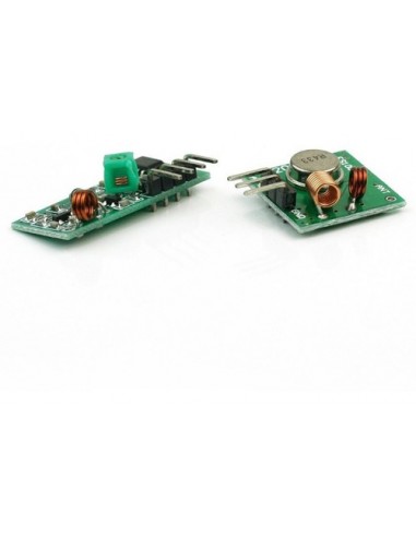752611-MLA46797755468_072021,Trasmisor Receptor Rf 433 Mhz Kit Pic Avr