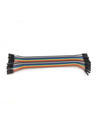 937854-MLA46797680425_072021,Pack 40 Cables Hembra Hembra 20cm Dupont Y Protoboar