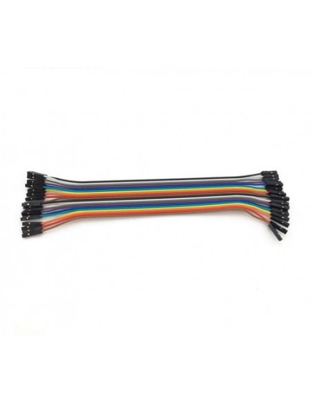937854-MLA46797680425_072021,Pack 40 Cables Hembra Hembra 20cm Dupont Y Protoboar
