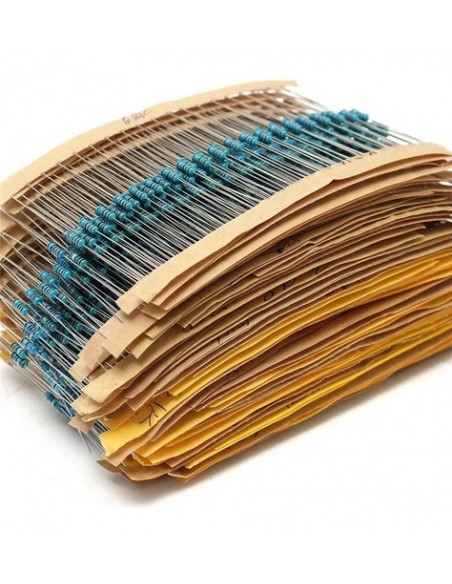 883657-MLA31352553914_072019,Pack De Resistencias 5% Metal 4,7 K Ohm X 50 Unid. 