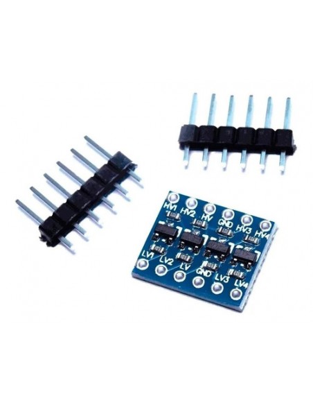 982874-MLA47900235468_102021,Adaptador Conversor Nivel Lógico 3.3v-5v 4 Canales I2c 
