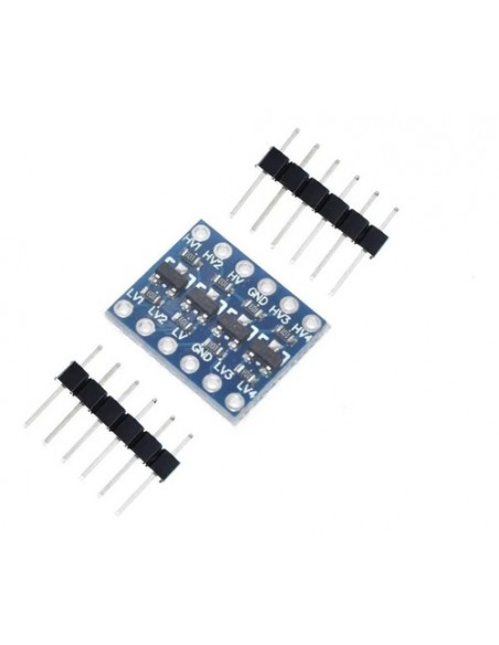 861939-MLA47900215767_102021,Adaptador Conversor Nivel Lógico 3.3v-5v 4 Canales I2c 