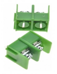 671675-MLA44438848908_122020,5 X Bornera Kf7.62-2p 7.62mm 2 Contactos 20a 300v 