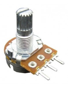 962300-MLA46625490861_072021,Potenciometro Mono Lineal Metalico 15mm Pote 50k X 2