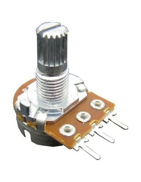 962300-MLA46625490861_072021,Potenciometro Mono Lineal Metalico 15mm Pote 50k X 2