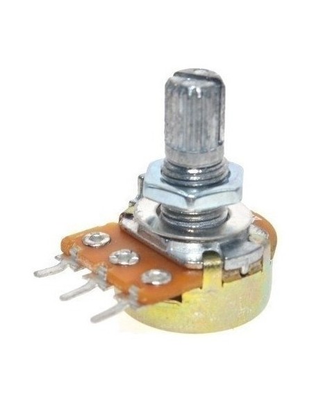 713046-MLA46625520654_072021,Potenciometro Mono Lineal Metalico 15mm Pote 50k X 2