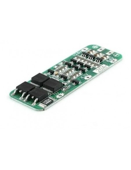 727232-MLA47901124314_102021,Modulo Proteccion - 3 Bat Li-ion 18650 Bms 3 Celdas 20at